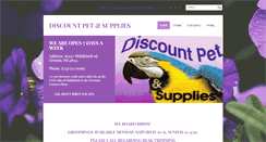 Desktop Screenshot of discountpetbirdstore.com